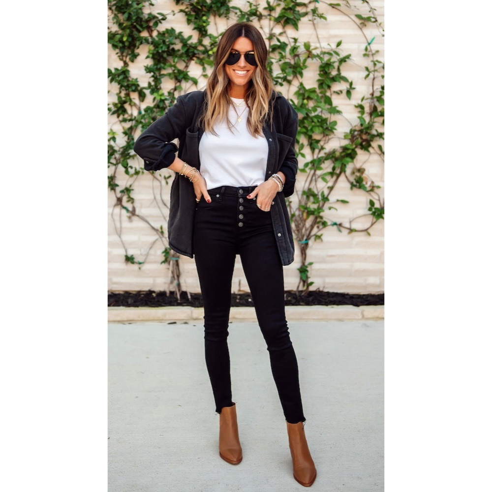 Abercrombie & Fitch High Rise Skinny Ankle Jean